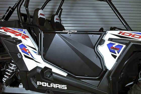Blingstar Black Suicide Doors for RZR XP 1000 / Turbo / Turbo S - Rugged Terrain