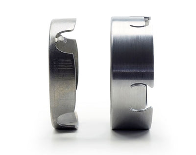 Can-Am X3 Cross Pin Retainer OEM (left) vs. Sandcraft (right)