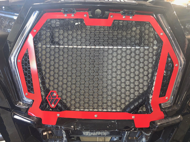 L&W Fab Custom Snap In Grill for RZR XP 1000 / Turbo / Turbo S - Rugged Terrain
