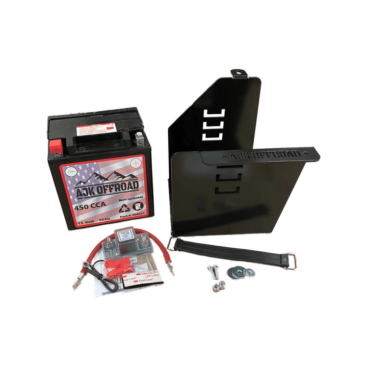 AJK Offroad Dual Battery Kit for Honda Talon 1000 X / R - Rugged Terrain