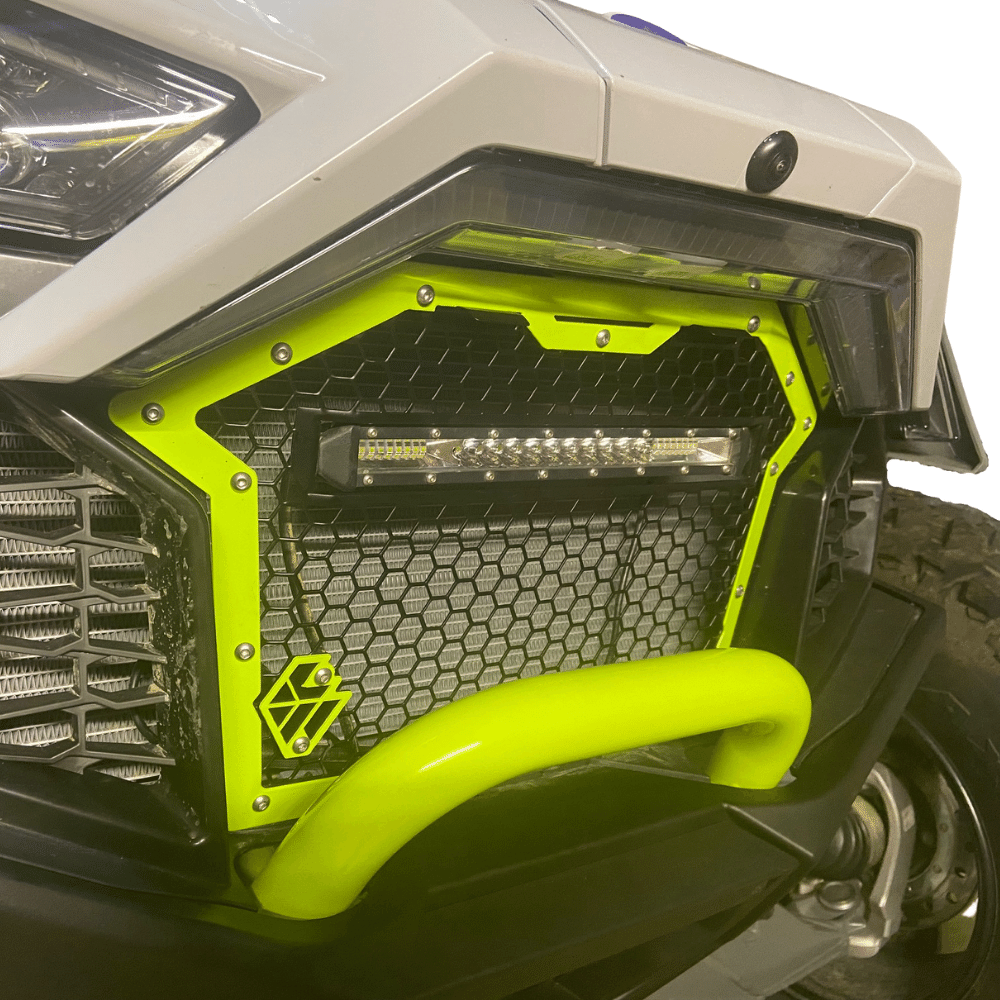 New Polaris RZR Grille with built-in newest LED Light Bar 60W