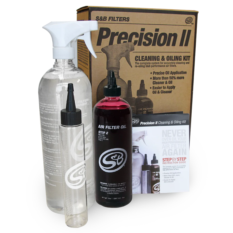 S&B Precision II Air Filter Cleaning and Oiling Kit