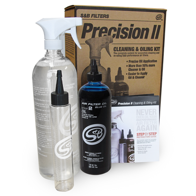 S&B Precision II Air Filter Cleaning and Oiling Kit