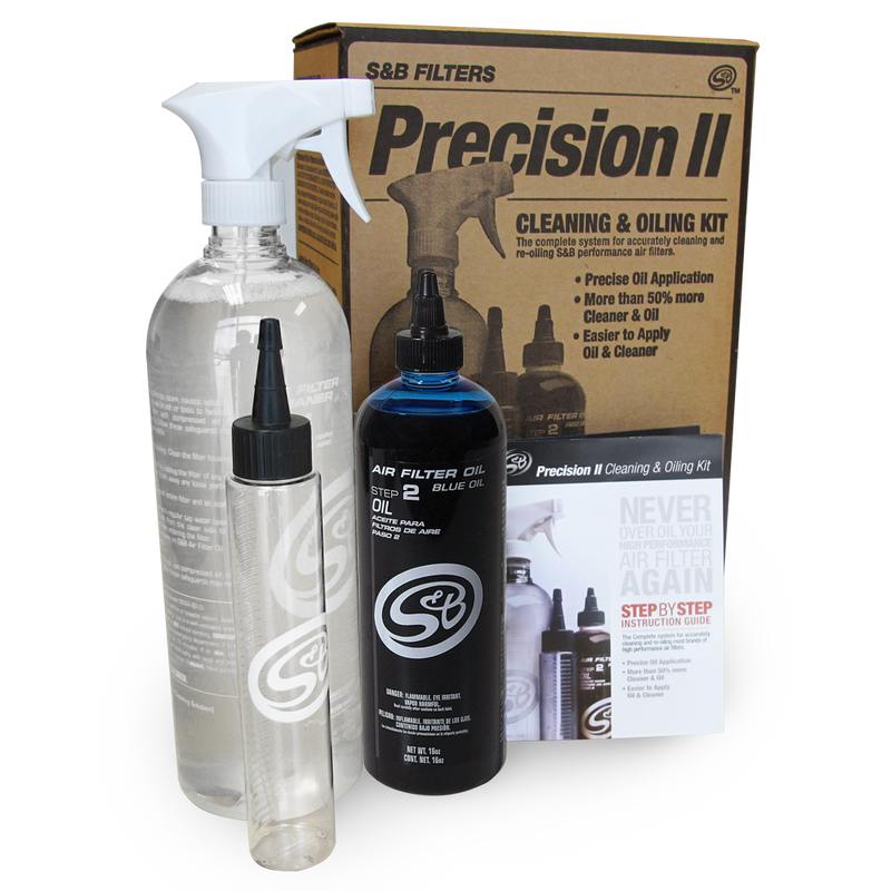 S&B Precision II Air Filter Cleaning and Oiling Kit