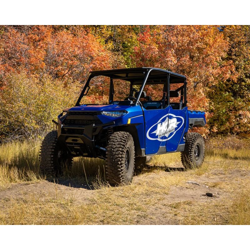 HCR Racing +2" Forward High Clearance Front A-Arm Kit and Rear A-Arms Both w/ Built-In Lift for Polaris Ranger 2017-2020 | RAN-05300