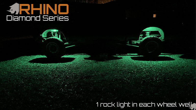 Rhino Lights Diamond Series Rock Lights