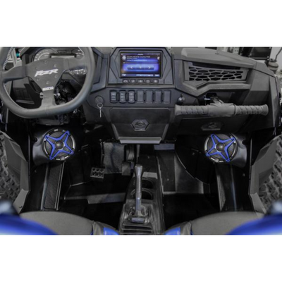 SSV Works Polaris RZR 2 Speaker Plug & Play Kit for Ride Command Installed